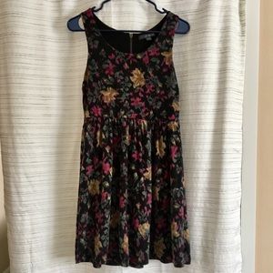 Floral fall dress